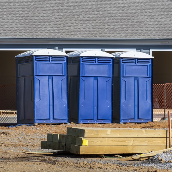 are there any restrictions on where i can place the portable toilets during my rental period in Upper Oxford PA
